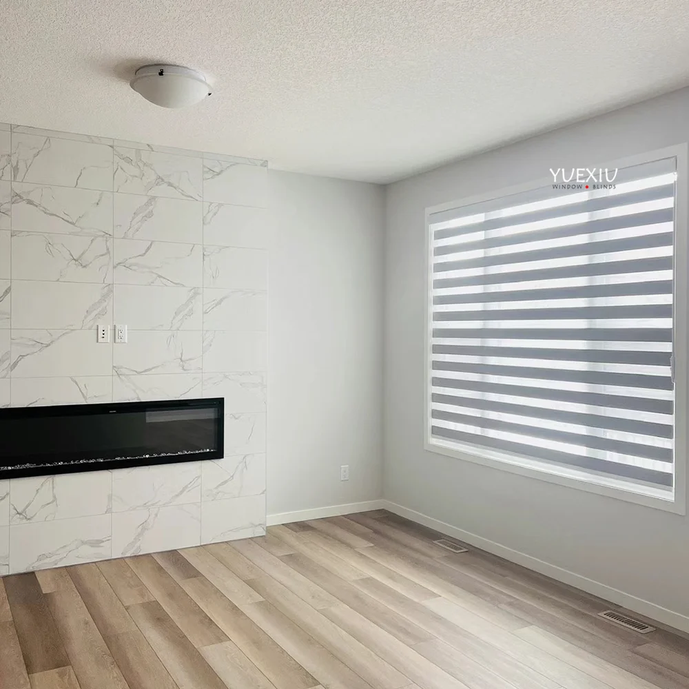 Factory Supply High Quality Roller Blinds Installation Manual Curtains Screen For Living Room Window Zebra Blinds