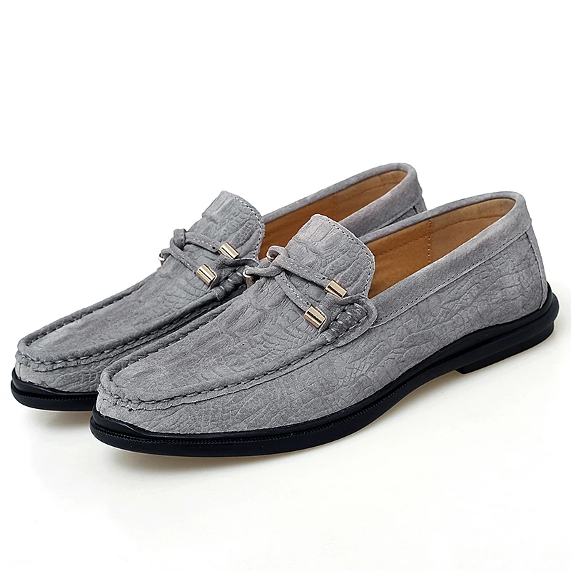 Мокасины мужские из натуральной кожи, роскошные повседневные туфли, без застежки, Классическая обувь, роскошные лоферы