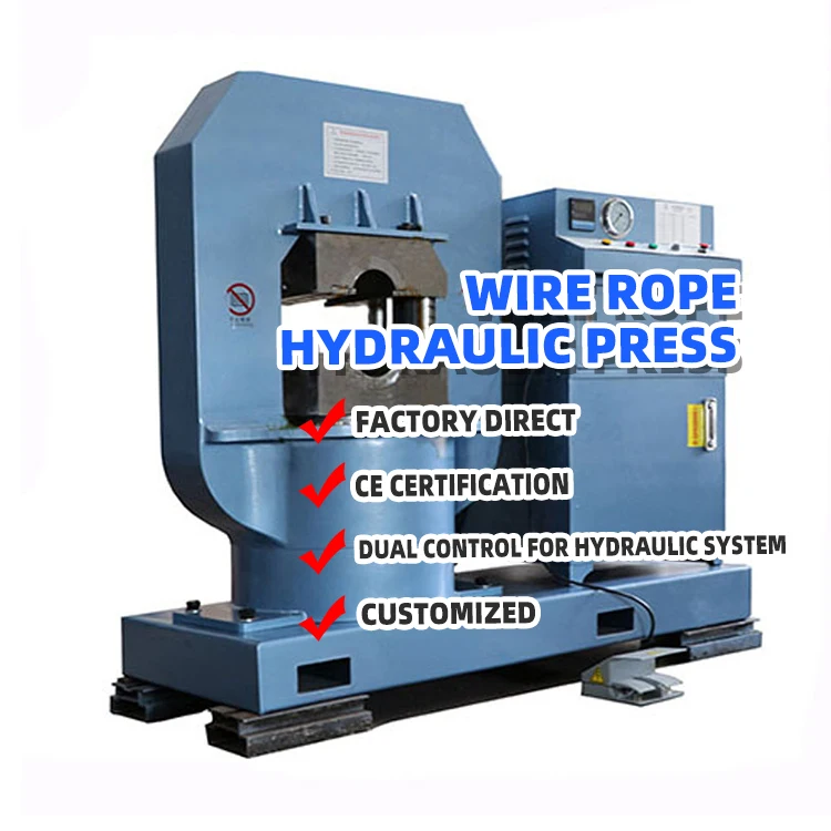 CE 800 ton hydraulic press machine  for steel wire rope