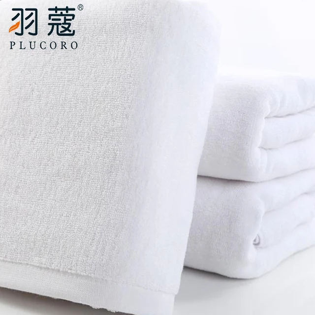 100% Cotton Terry Hotel Face Towel Set Five Star Hotel Supplier Cotton White Towel