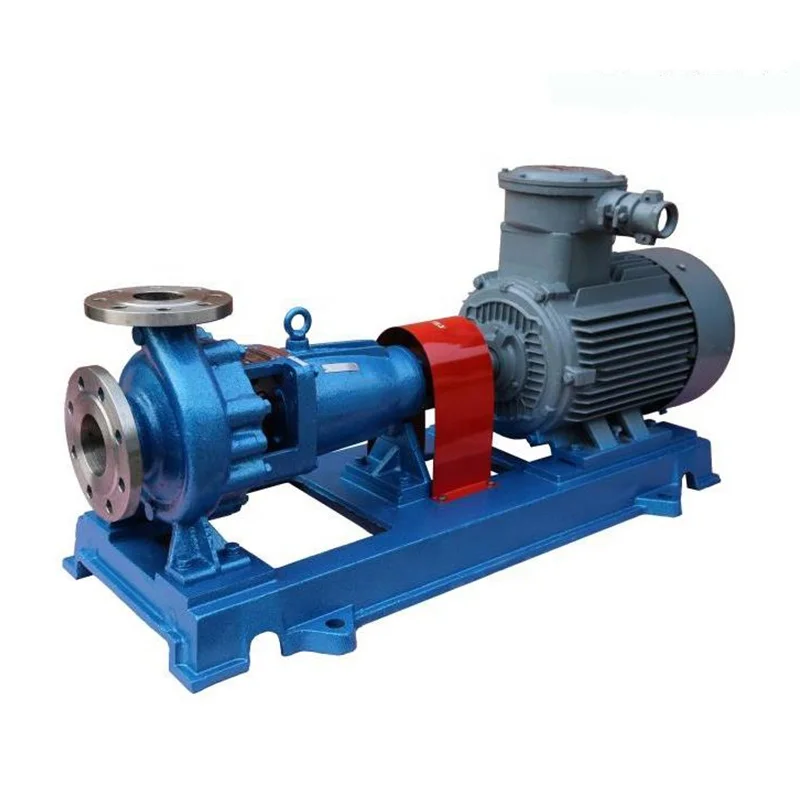 IS ISR single stage industrial high pressure agriculture water pump high flow rate centrifugal dirty water pump pulp pump