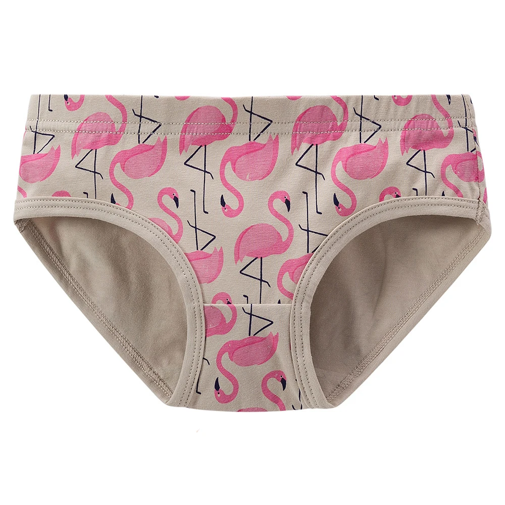 Cute Print Comfort Cotton Briefs Preteen Underwear Girls For 1-12 Years