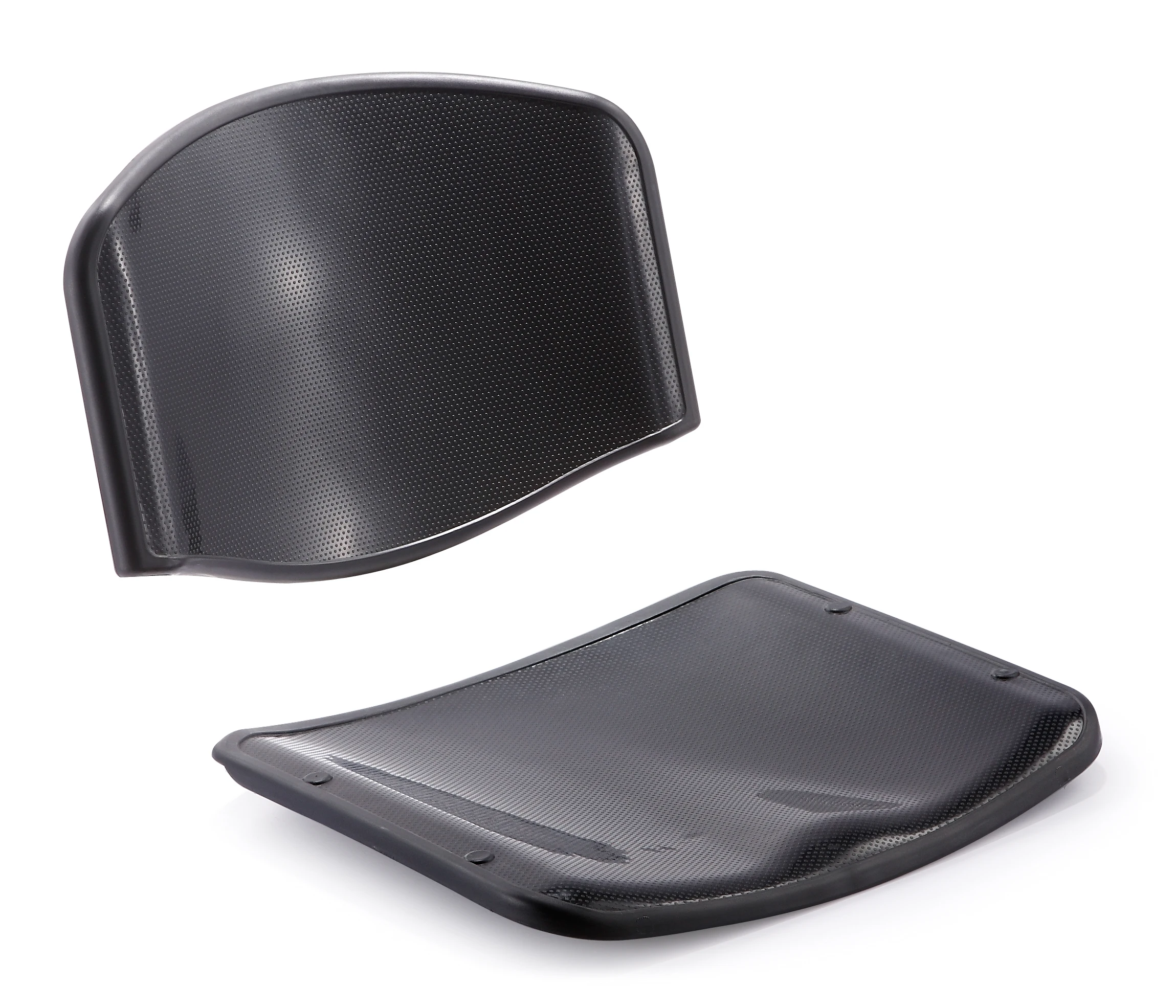 Student Chair parts  plastic backrest plastic components for iso chair frame and chair back seat set