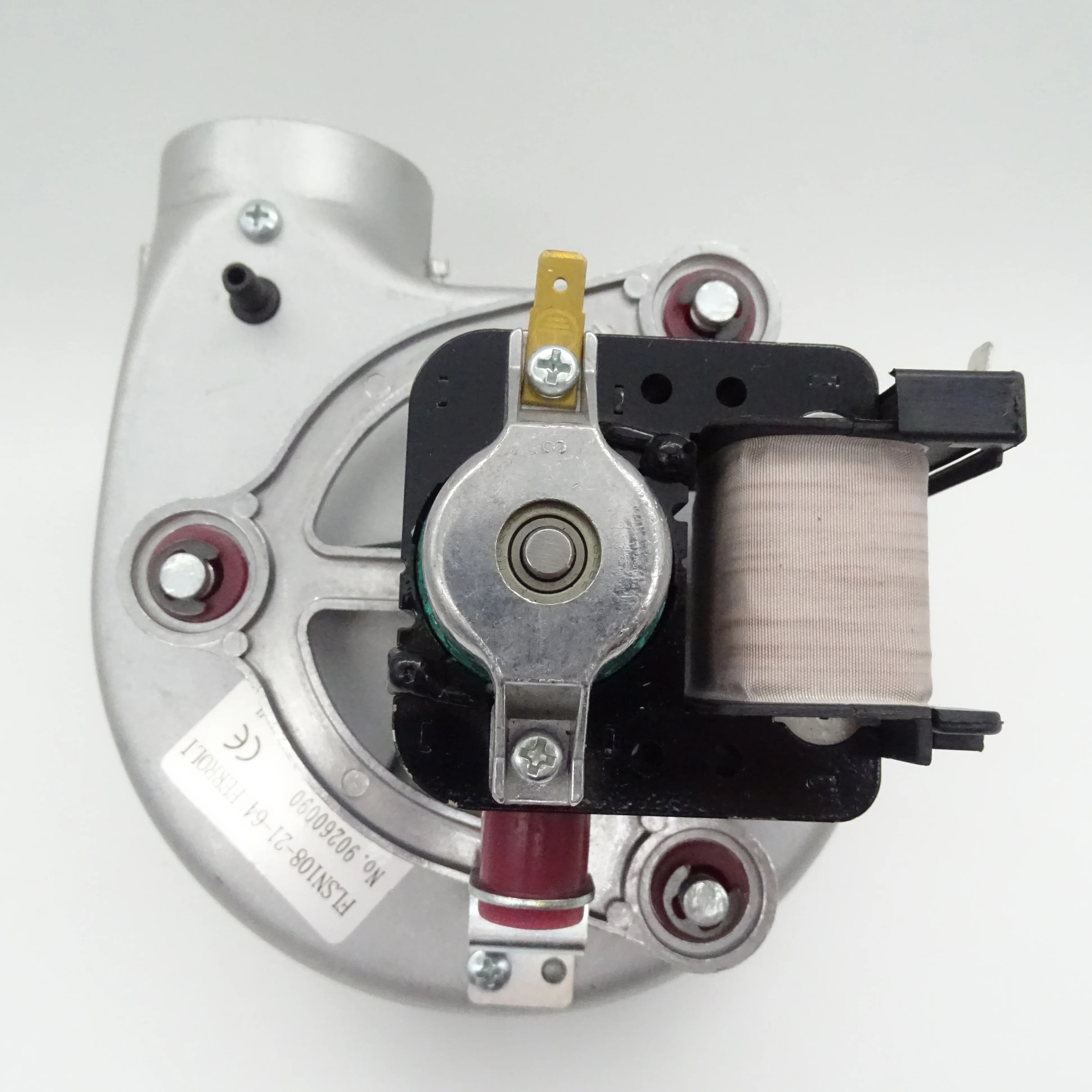 35W Gas boiler fanfor FERROLI Gas heating boiler spare parts Cowl-level asynchronous fan FLSN108-21-64 FERROLI