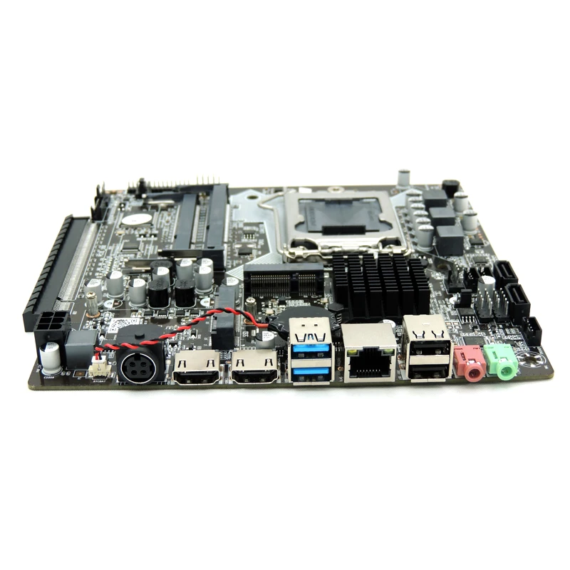 H81-P Thin itx Motherboard LGA1150 four generation side X16 graphics card all-in-one computer mini host motherboard