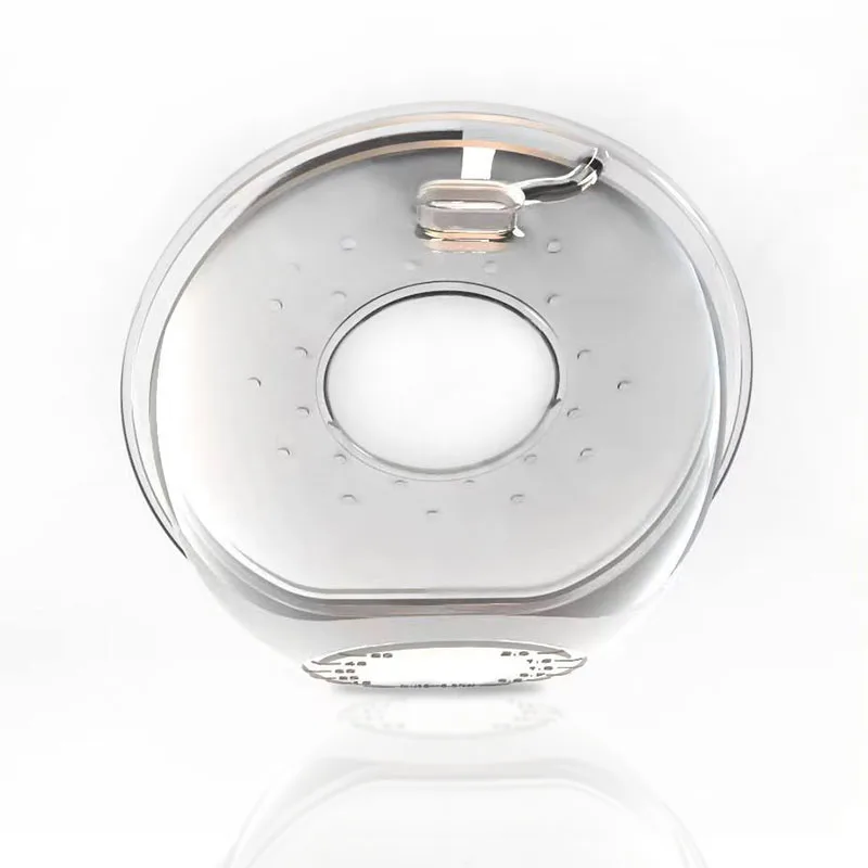 factory OEM custom Food Grade hands free suction Breast Milk Collector Silicone wearable breast pump manual