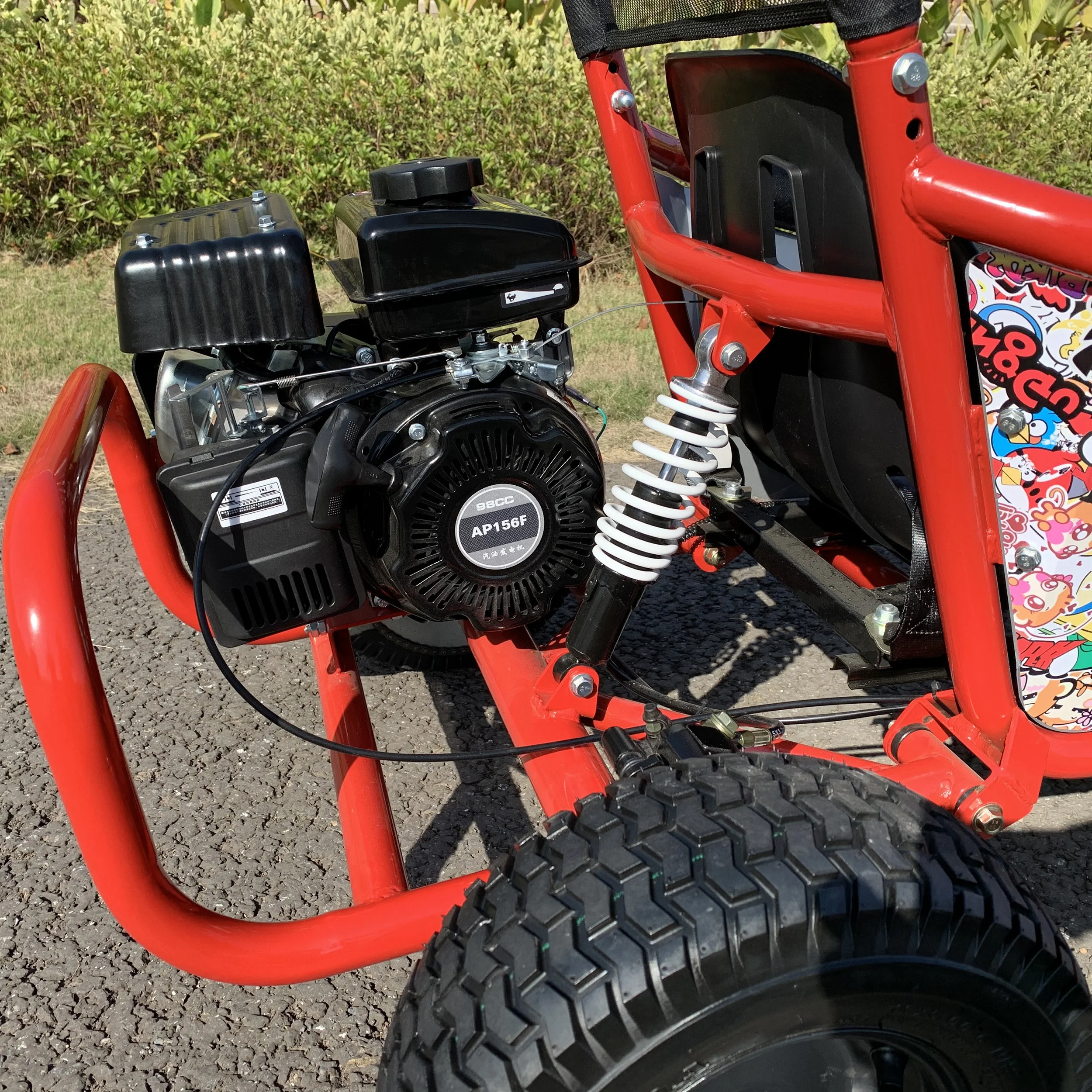 FunRun 98cc gasoline mini go-kart for kids