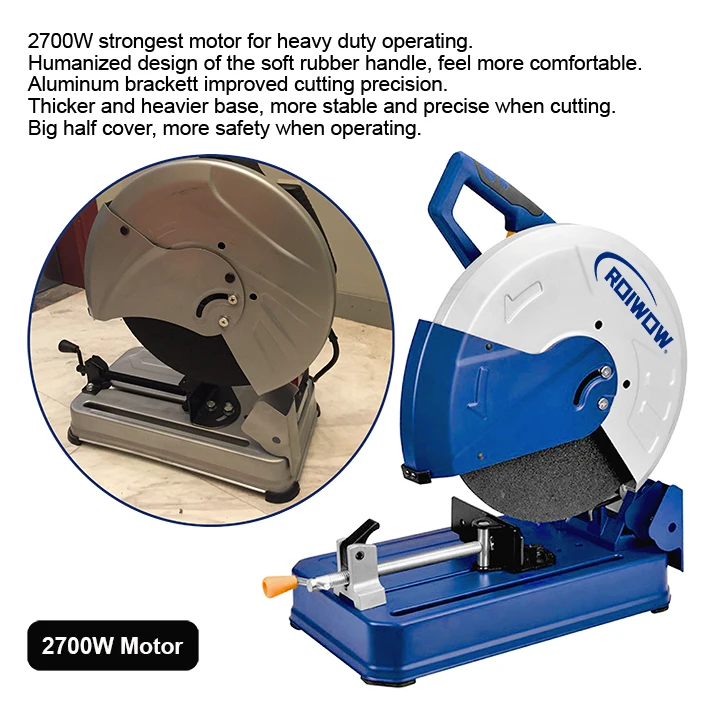 Sale Professional 2700W Electric Metal Cut Off Saws Machine 355MM Miter Saws Industrial Portable Electric Cutting Saws