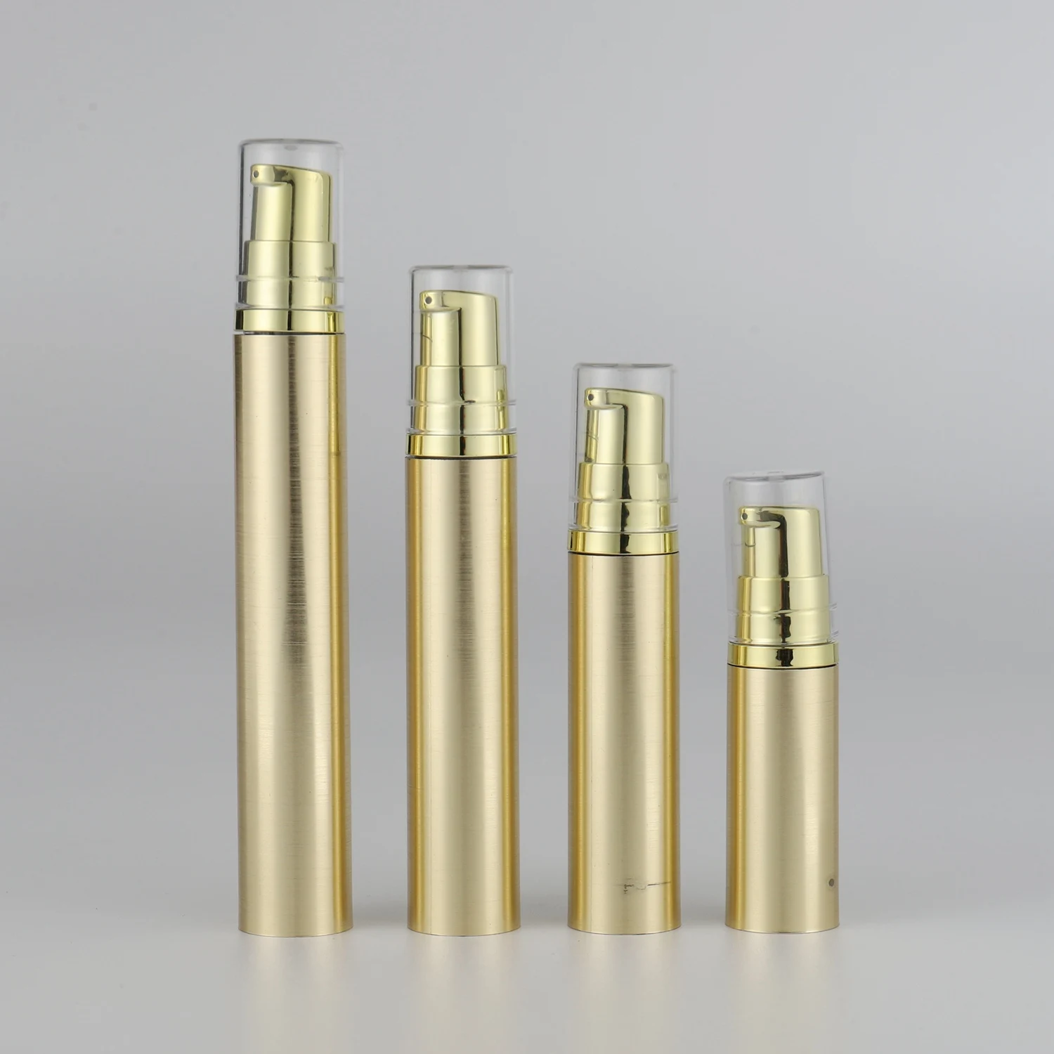 In stock 5ml 10ml 12ml 15ml Mini Atomizer white head Mist Airless Spray Bottle Packaging Cosmetic Airless Pump Bottle