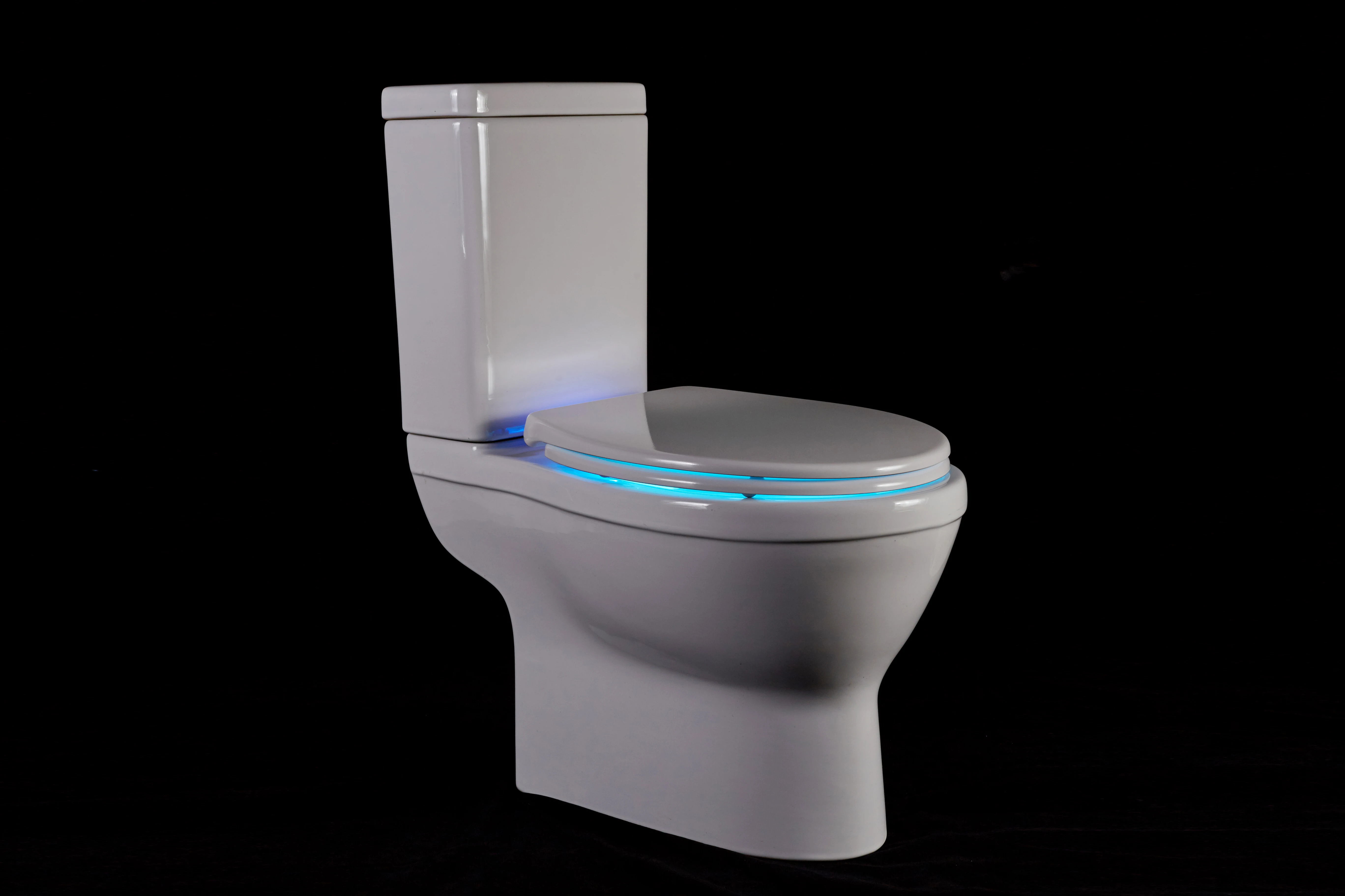 Universal  one button and quick release urea Led  Toilet seat