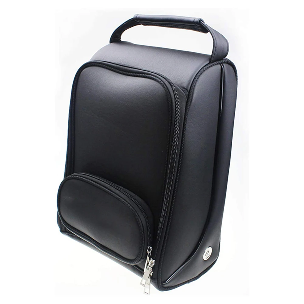 PRIMUS GOLF Premium Golf shoe tote custom pu leather waterproof portable golf shoes bag