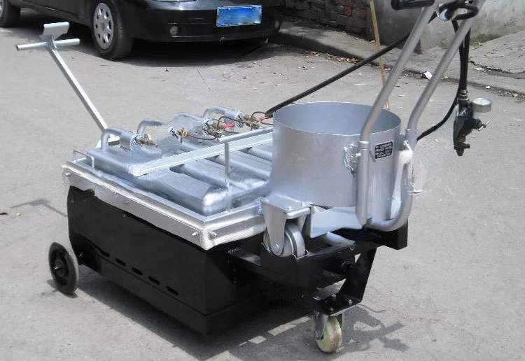 High-efficiency automatic thermal regeneration heating plate Asphalt pavement Back-to-back asphalt pavement heating plate