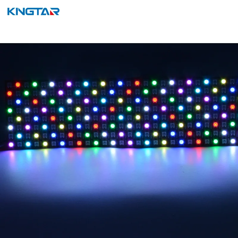 Versicolor 8x8 RGB светодиодная матрица черная доска дизайн