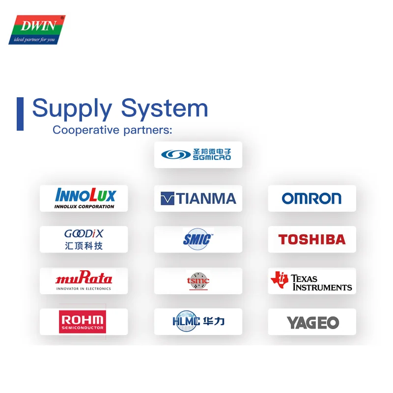 DWIN 5 inch 800*480 HMI High brightness  IPS Touch Screen 16.7M Colors UART TFT LCD Display Outdoor Sunlight Readable