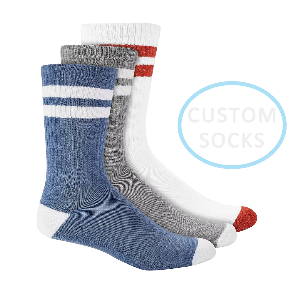 Socks Uron wholesale cheapest cotton socks men  Cotton Hosiery with logo comfortable crew socks Made in China
