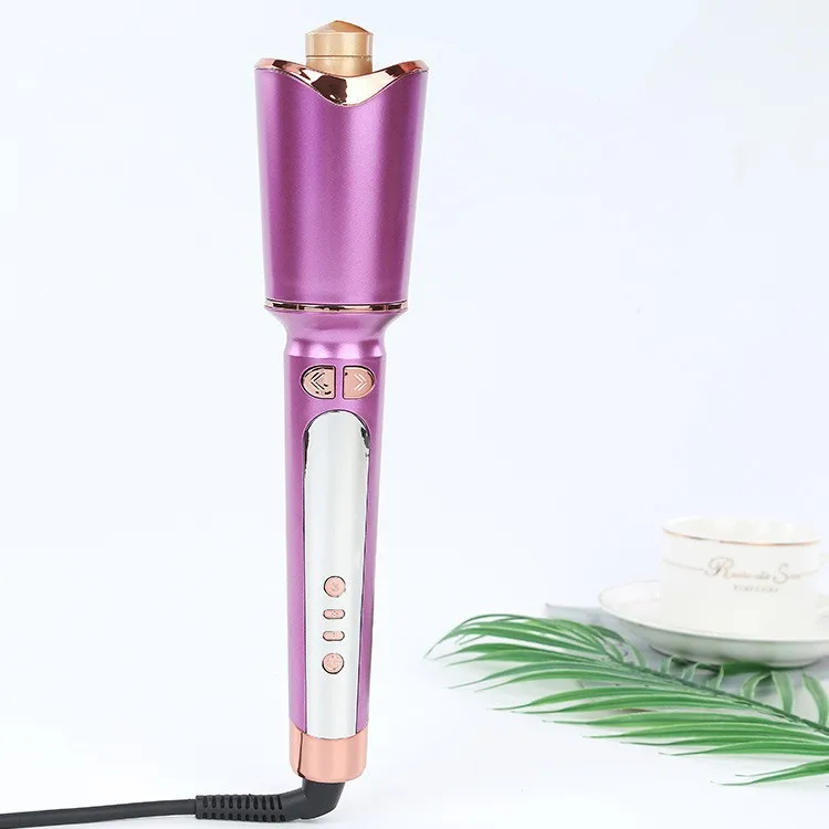 Customizable Arab Middle East Asian countries Ceramic Rotating Curling Iron Automatic Hair Curler
