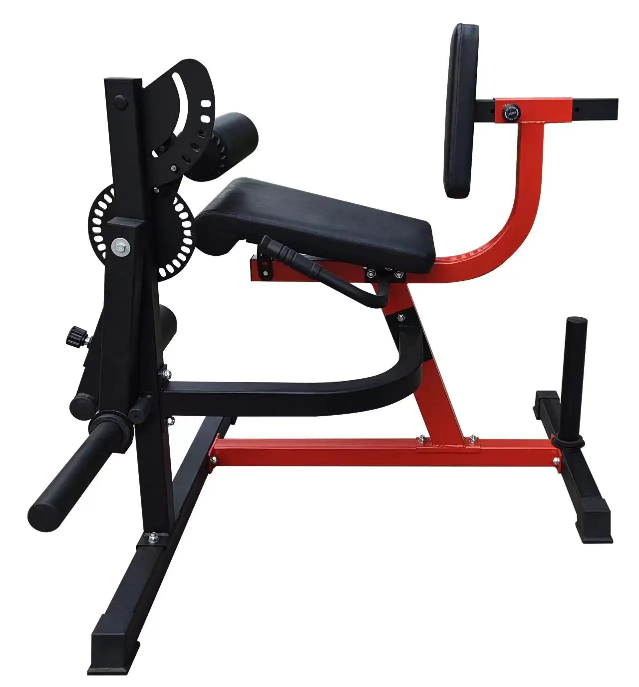 Adjustable exercise table leg rotation home gym weight lifting leg stretch curl machine