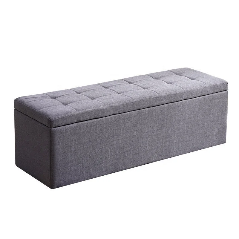 YOUTAI Foldable Sofa Stool Bench Storage Fitting Room Stool Shoe Changing Stool Long Bench Factory Wholesale