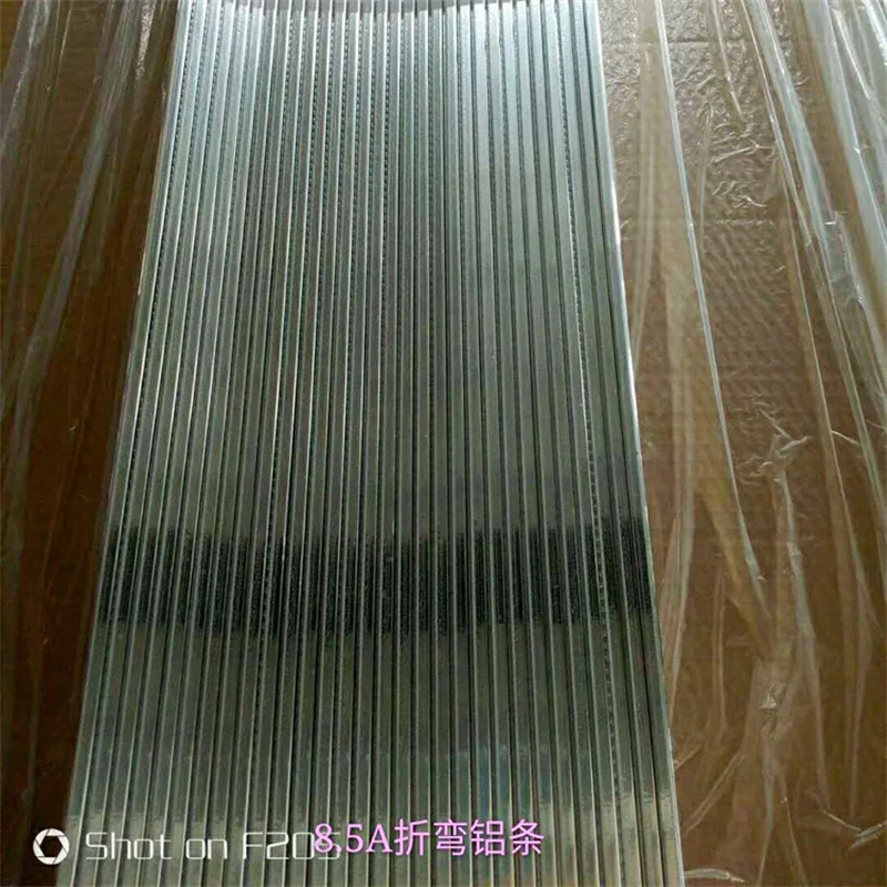 Versatile Aluminum Bars for Hollow Glass Structures - Various Sizes