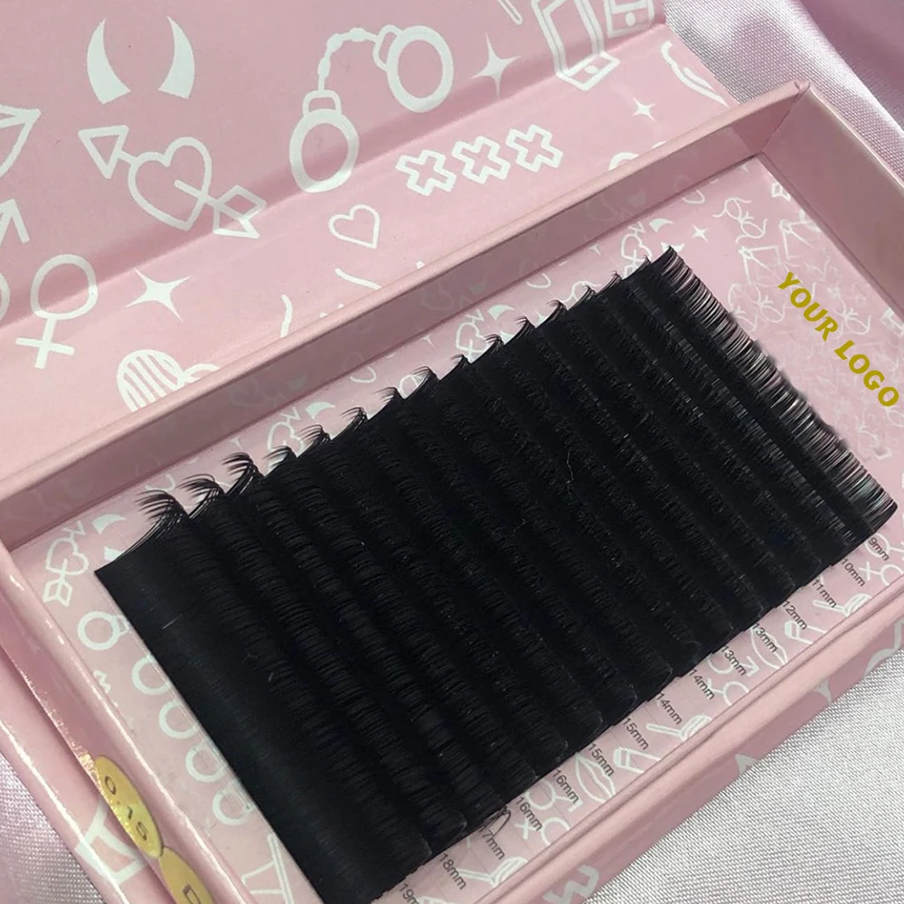 Ресницы для наращивания lashextensions 0 07 из лучших корейских волоконных