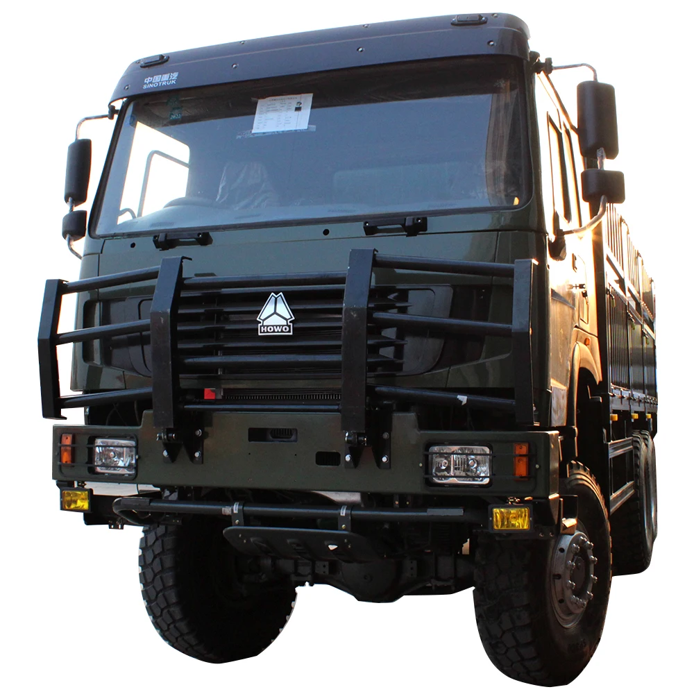 Sino Truck Howo 6x6 Off Road 6 Tire 10 Wheel RHD LHD Full Wheel Drive AWD Lorry Cargo Tipper Dump Trucks Used