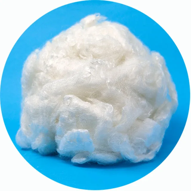 4DX64mm 100% raw fr viscose fiber rayon fiber for nonwoven