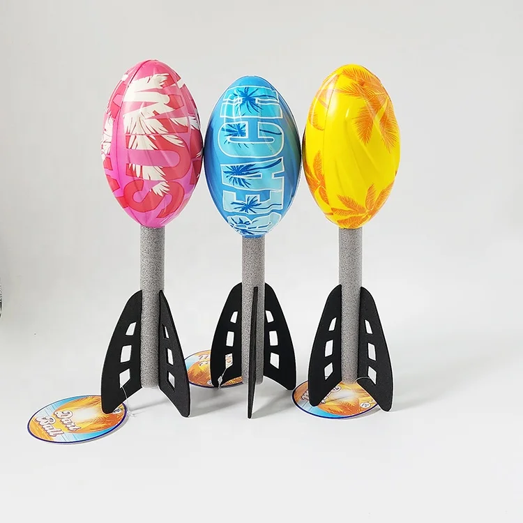 Hot Sales Summer Beach Playing PU Foam Stress Rocket ball beach dartball