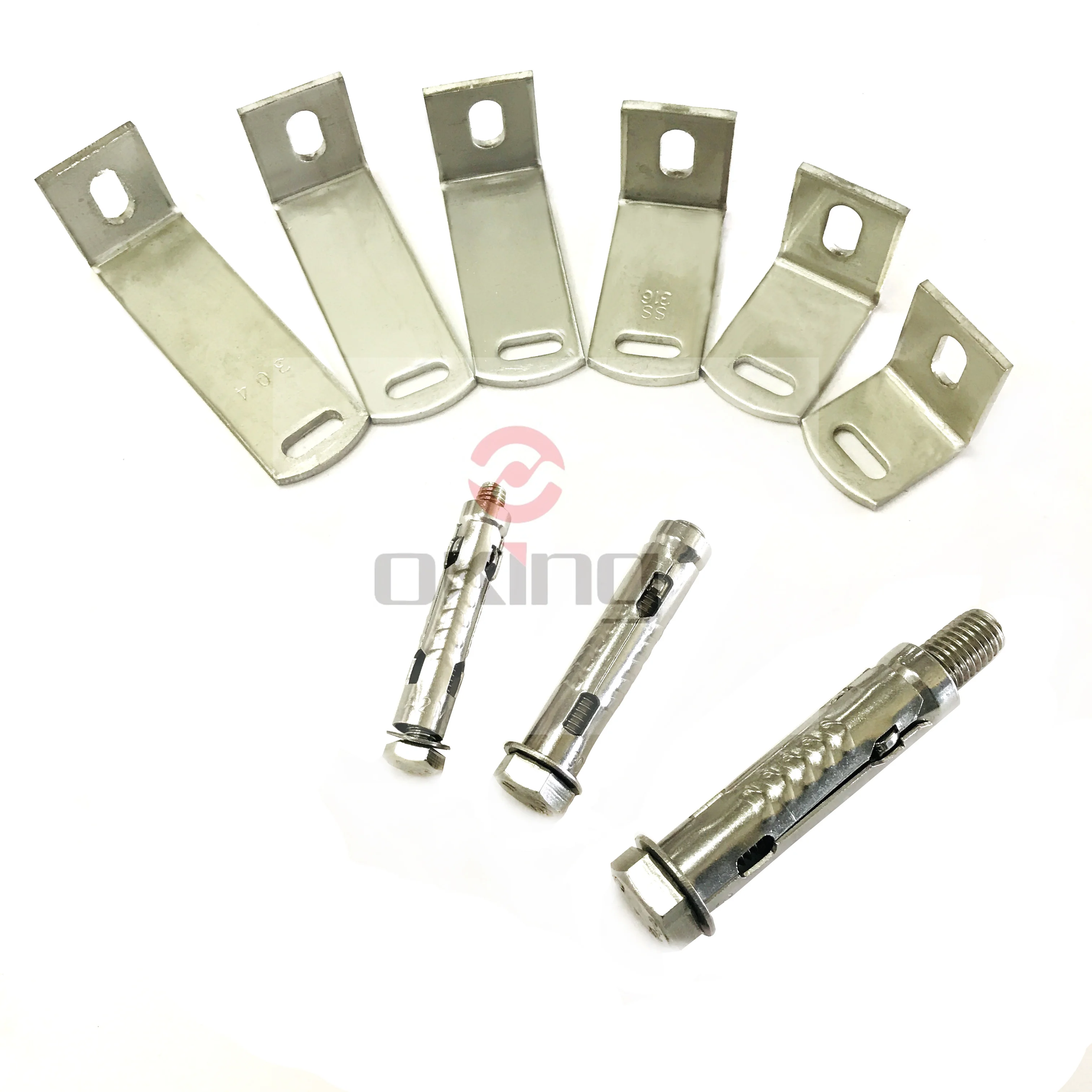 Stainless steel bracket for stone wall cladding stone fixing z anchor marble angle facade  system