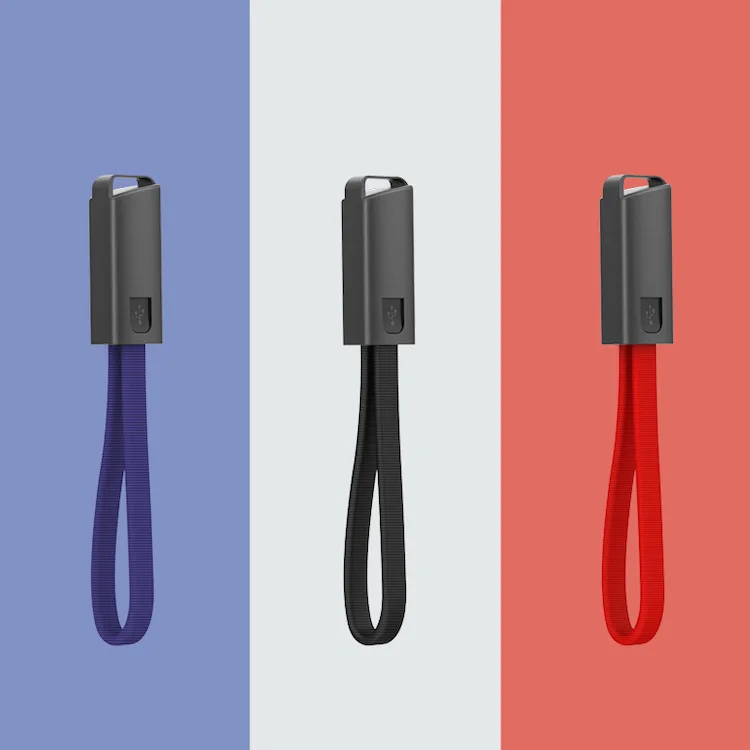 Multi-Function Keychain 2.4A Type C Micro USB Charging Cable Accessory Portable Charging USB For Mobile Phones Cable