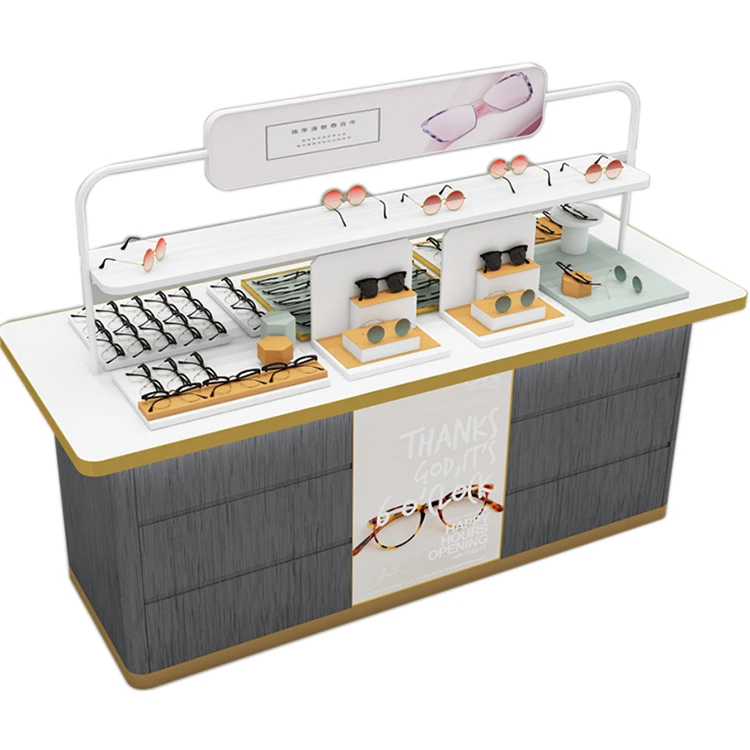 Витрина для ювелирных украшений, настенный оптический шкаф для очков, деревянная мебель