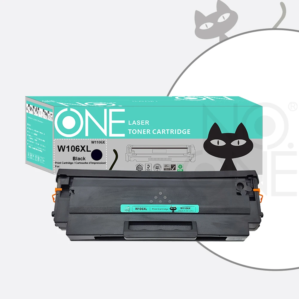 NO ONE Brand 106X 107X 110X Toner Cartridge For HP Laser MFP 135A 135W 137FNW 107X 106A W1106A 1107A Black Toner cartridge