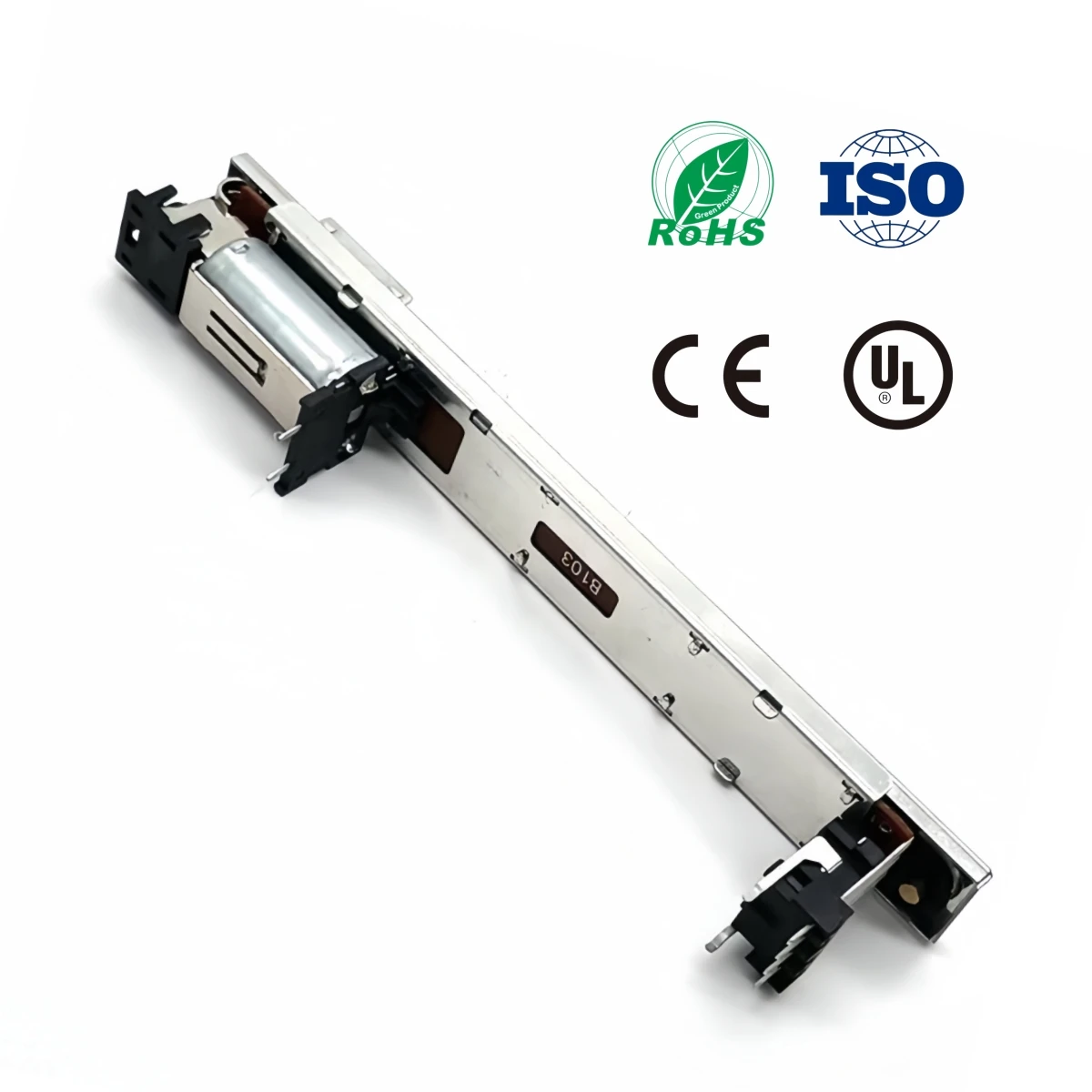 Sliding Potentiometer X32 Yamaha Mixer 10cm 100mm Mixer Fader B10K Dual Channel Straight Slide Potentiometer B103