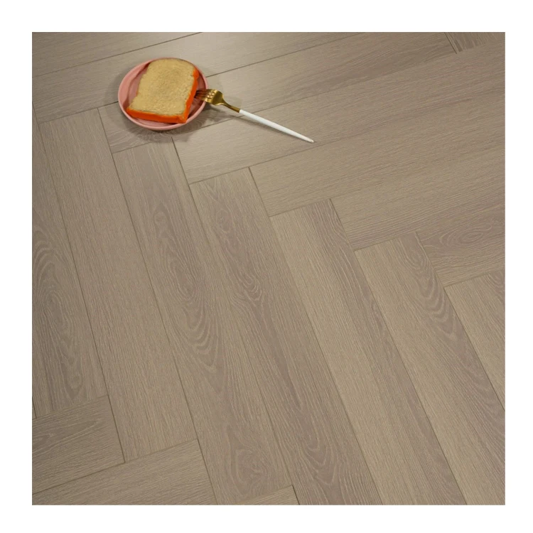 Online Wholesale Click wood Floor 3d Distressed Wooden Plank HDF laminated floor parquet herringbone Laminate Flooring custom