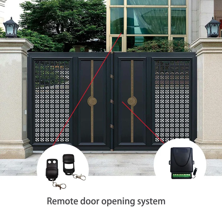 Universal Sliding Gate Opener Receiver 4 channel ev1527 remote control relay 433mhz rf module