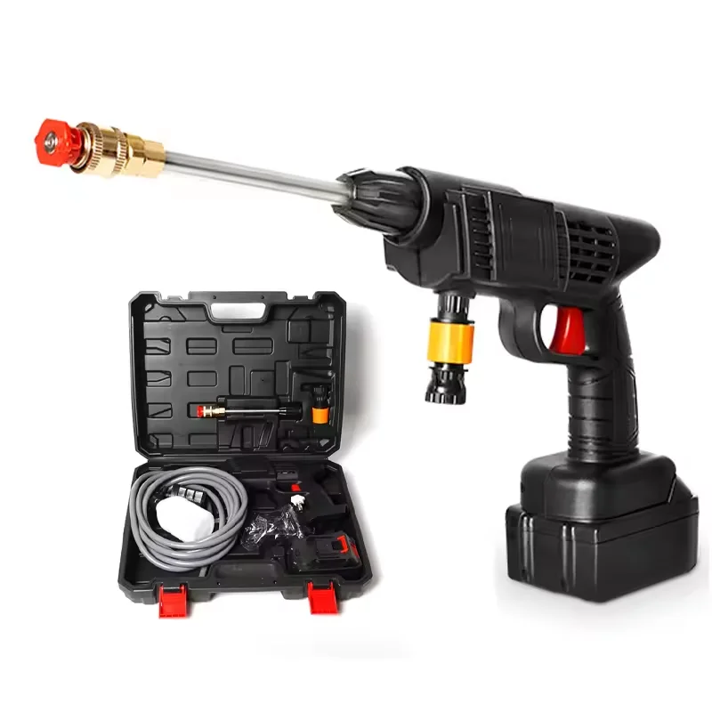 Factory Mini Sprayer High Pressure Cordless Car Washing Machine Battery Electric Portable Gun Car Washer Laveuse de voiture