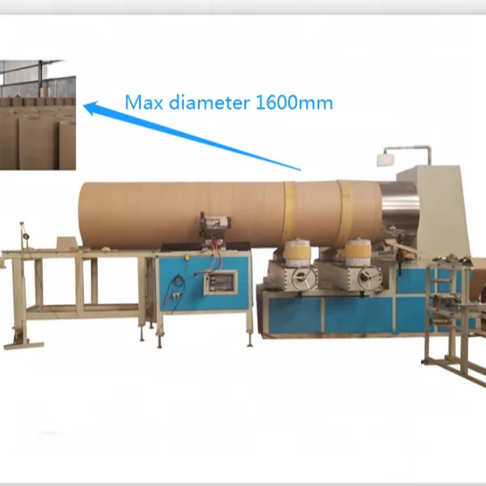 Large diameter paper tube making machine china supplier