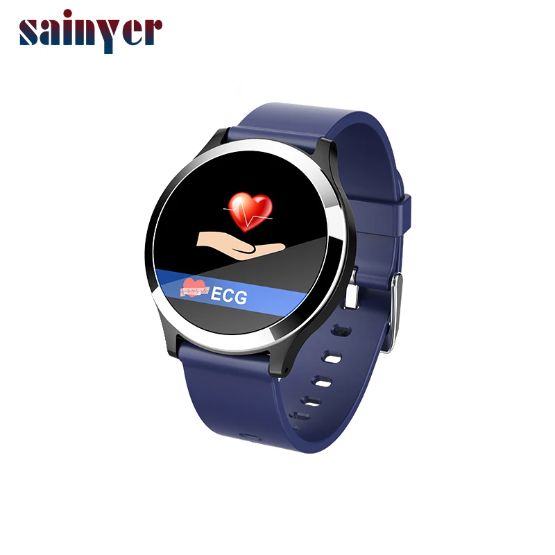 Прямые B65 смарт-браслет круглый экран водонепроницаемый смарт-браслет сердечный ритм кровяное давление напоминание Смарт-часы