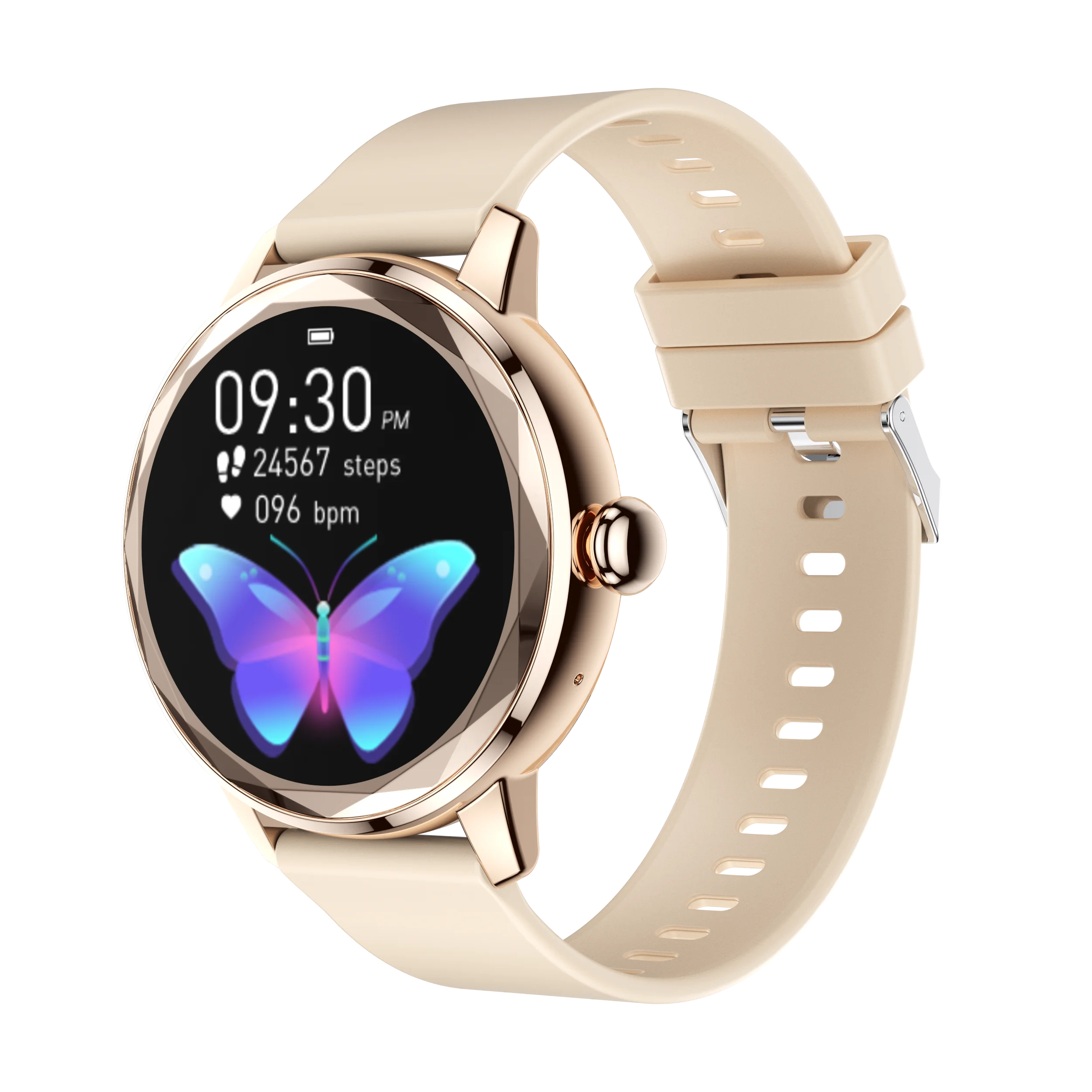 G208 Lady Smart Watch 123 Sports Modes Lightweight 1.19inch HD Large Screen BT Call IP67 Dafit Reloj inteligente Smartwatch