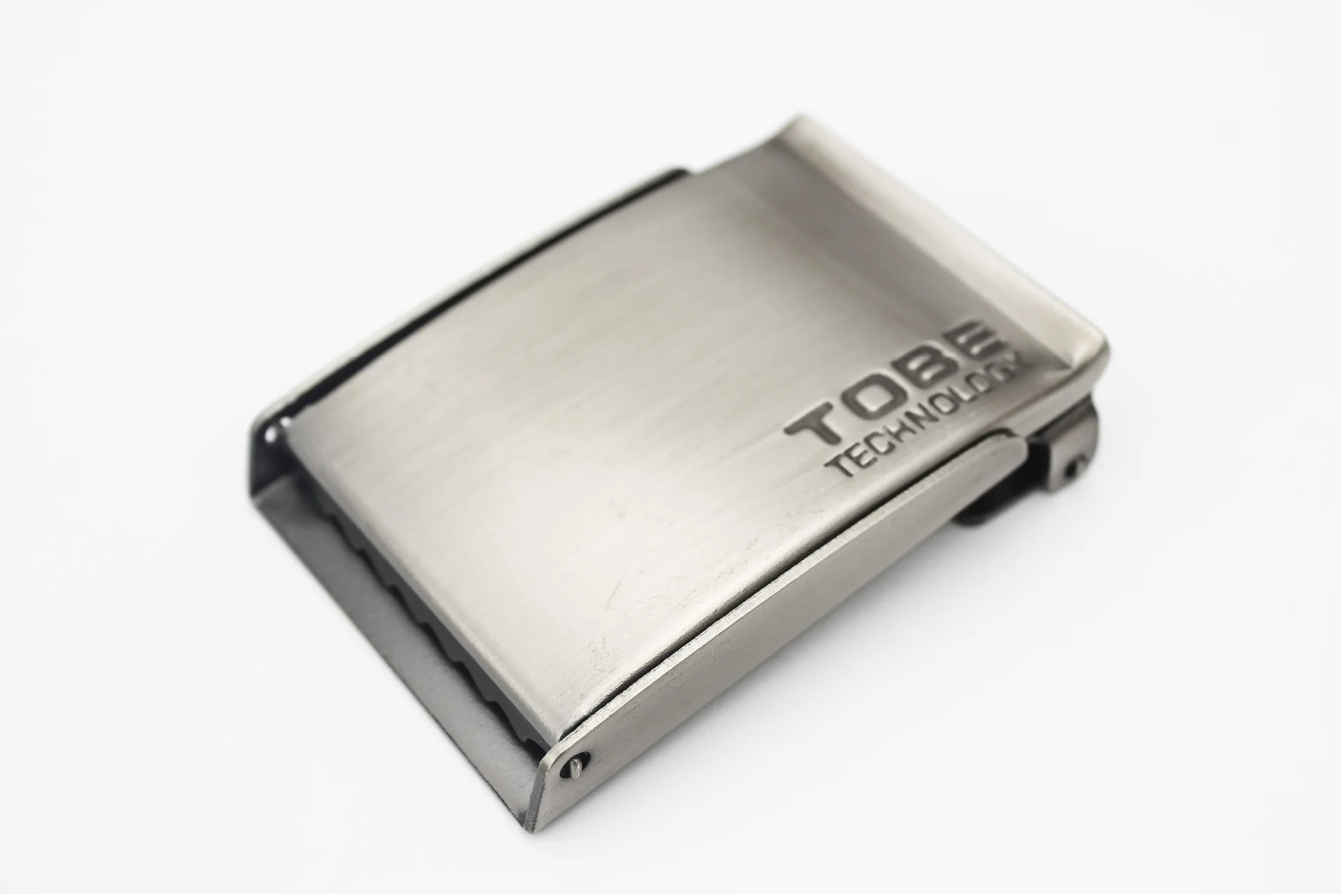 Excellent quality emboss logo metal belt buckle accessories adjust buckle cowboy belt buckle custom military Clips 42*60mm