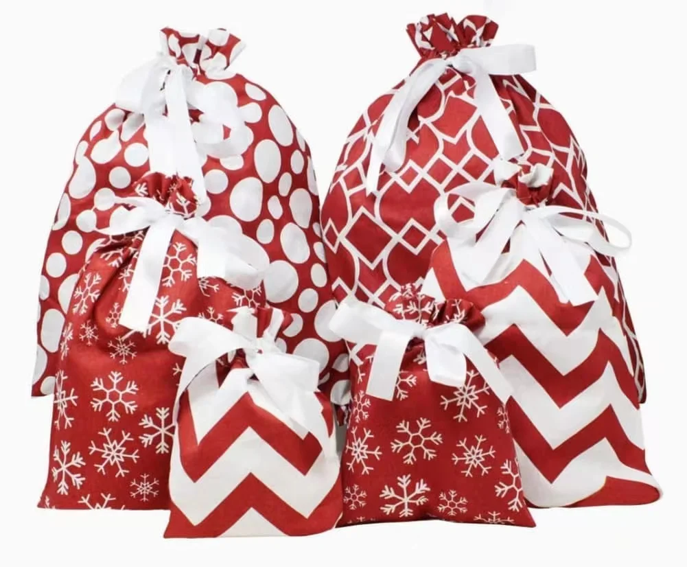 Satin Drawstring Pouch Wedding Favors Bridal Shower Candy Jewelry Bags customize Silk Stain Bag with Ribbon