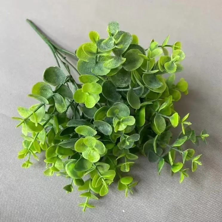 DKB Simulation Eucalyptus Leaf Fresh Green Leaf Indoor Decoration Potted Plant