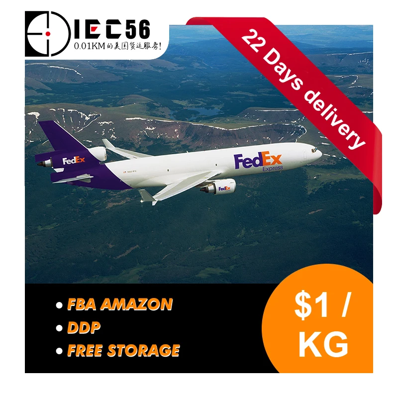 Amazon ФБА обслуживание от двери к двери международная воздушная грузоперевозка из Китая в США