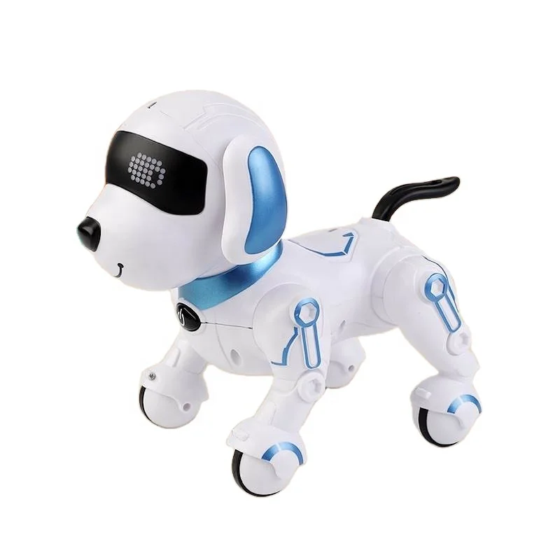 Infrared remote control programming intelligent pet dog Smart  Walking Dancing RC Dog Robot for Kids toys