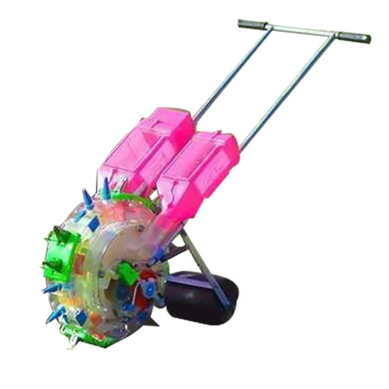The Factory Sells Easy To Operate Cheap And Fine Hand-Held Roller Sorghum Planters Supporting Single Row Double Row Corn Planter