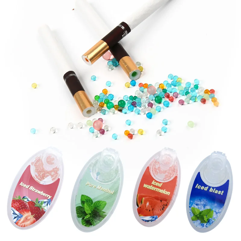 79 tasted mix fruit flavor soda flavors 2.8mm 3.3mm mint beads sweet menthol capsules for cigarette