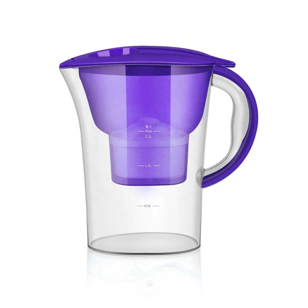 
2.5 L Household Alkaline Water Purifier Fridge Door Design Pure Tasting Water Portable jug /Pitcher/Cup/Kettle For Health 