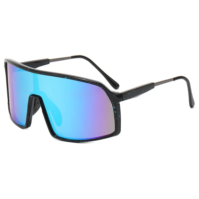 New Trendy Mens Pc Frame Sport Night Vision Cycling Glasses Windproof Polarized Uv400 Sunglasses