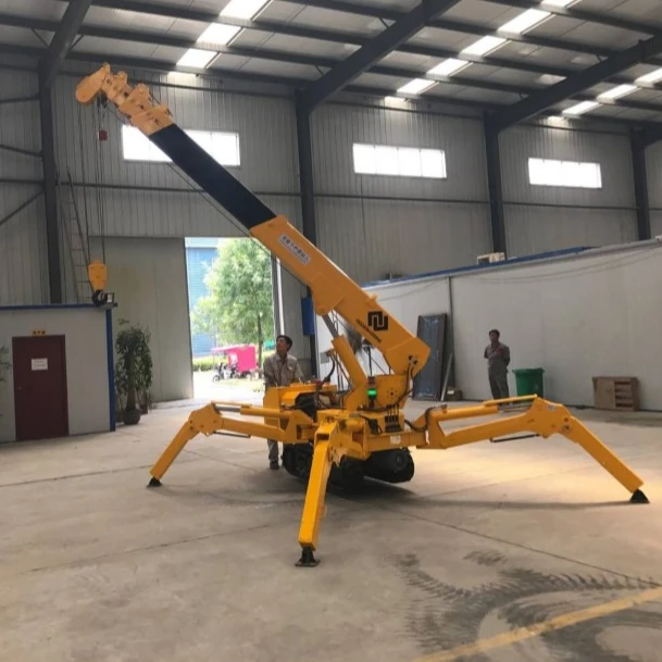 3 Ton Mini Micro Crawler Spider Crane