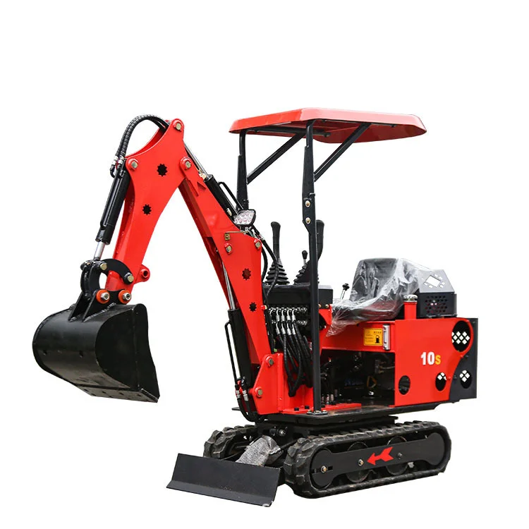 Best Price 1.8 Ton Mini Hydraulic Agricultural Digger Excavator with Free Shipping Engine and Pump Core Components Included