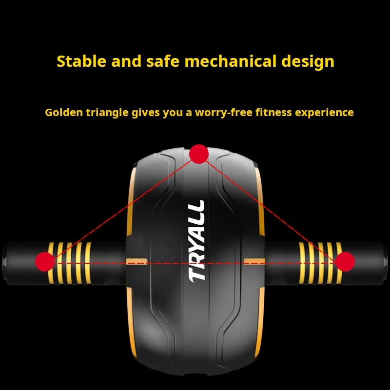 One-Piece Home Fitness Ab Roller Wheels Equipment for Women Beginner-Optimized for Strengthening Abs and Reducing Belly Fat